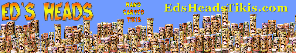 Ed's Heads Tikis